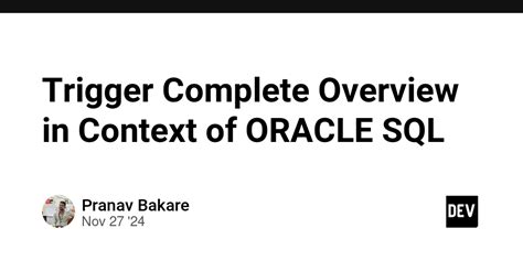 Image result for Trigger in Oracle SQL