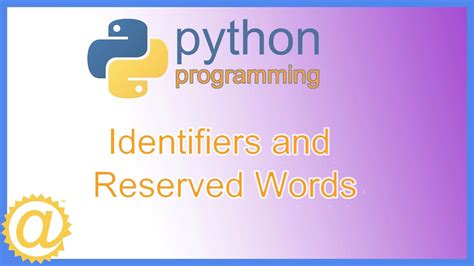 Image result for Identifiers in Python Examples