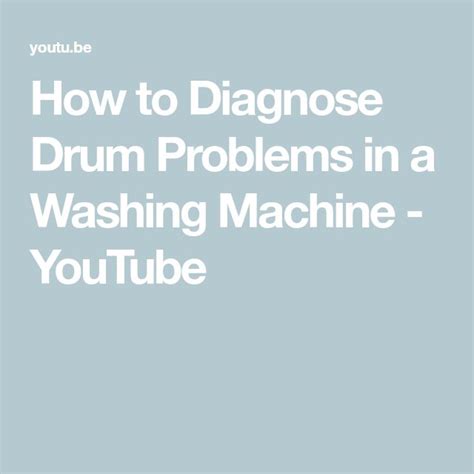 Diagnose Washing Machine Problem に対する画像結果