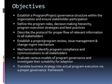 Image result for Program Governance Structure