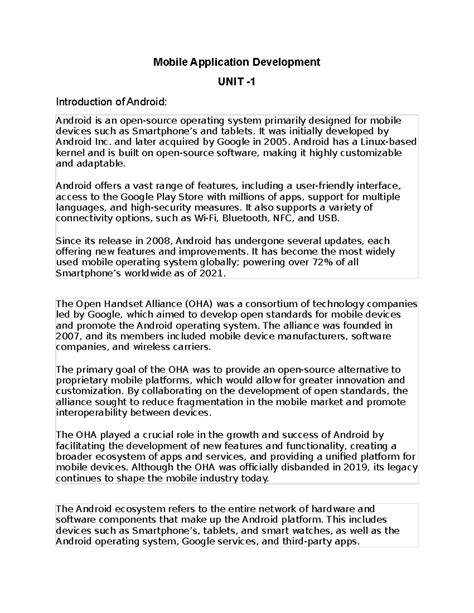 Image result for Android Application Development Notes