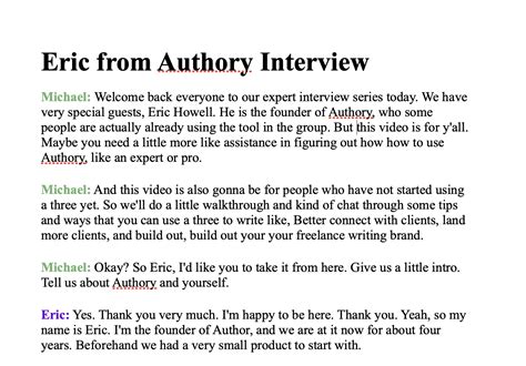 Résultat d’images pour How to Make an Interview Transcript