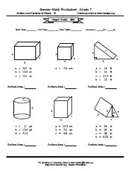 Toradh íomhá ar Grade 6 Math Worksheets PDF