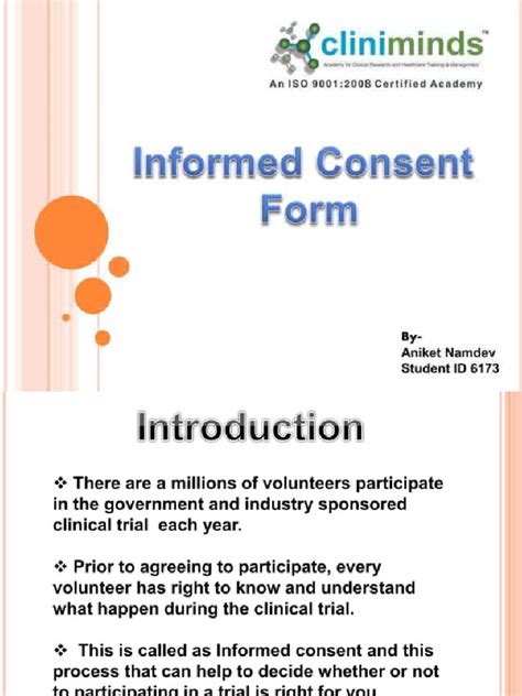 Image result for Informed Consent Form