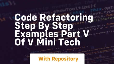 Examples of Code Refactoring に対する画像結果