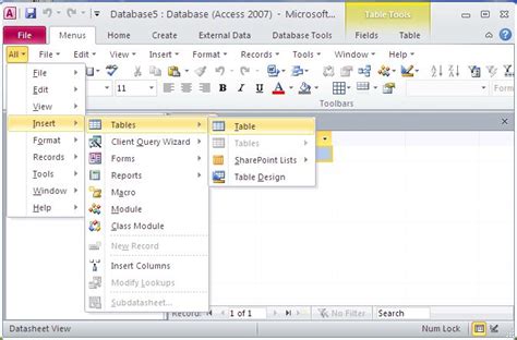 Image result for Access Main Menu