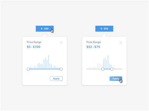 Image result for Price Range Filter UI