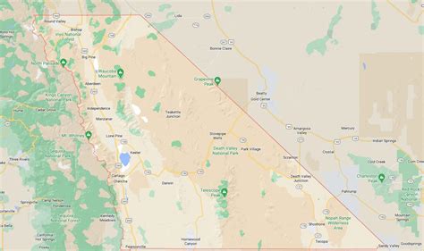 Zip Code Map Inyo County CA に対する画像結果
