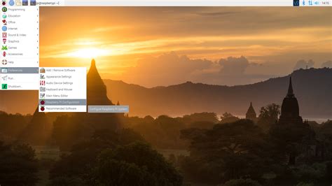 Raspberry Pi User Interface に対する画像結果