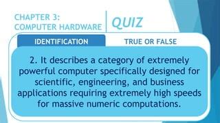 Image result for Computer Hardware Identification Quiz