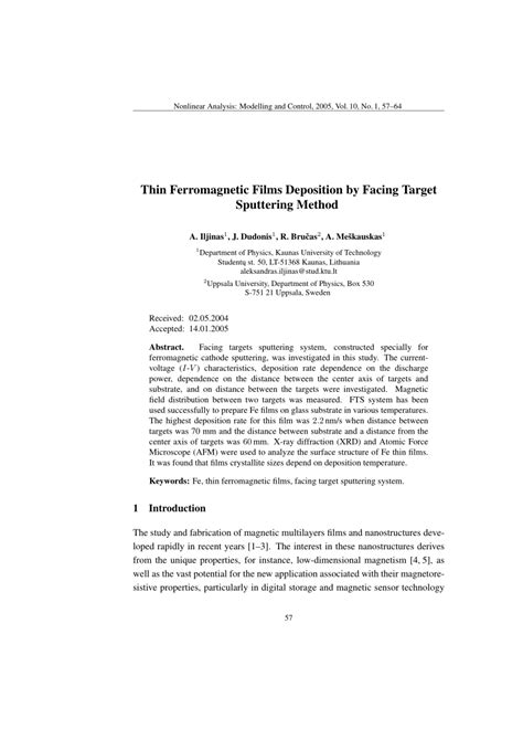 Afbeeldingsresultaten voor Facing Target Sputtering