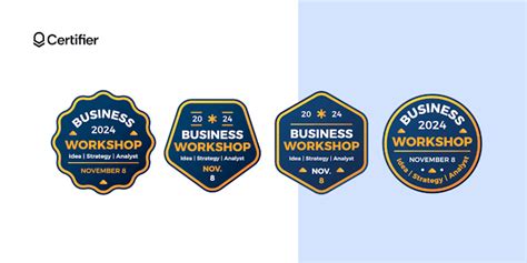 Example Badges for a Course に対する画像結果