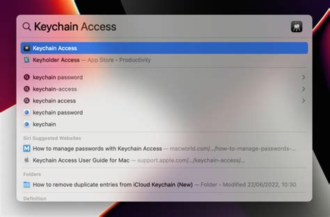 Image result for How to Use Keychain Mac