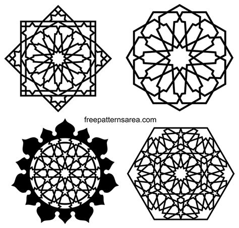 Image result for Islamic Geometric Design Patterns
