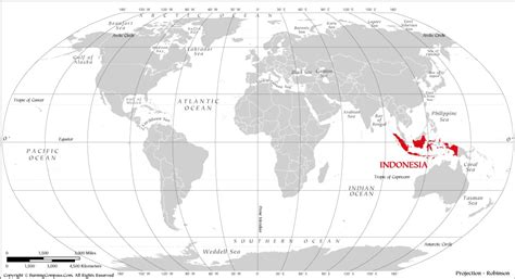 Toradh íomhá ar Java Indonesia On World Map