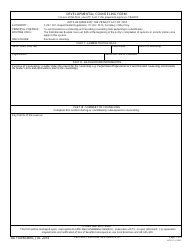 Image result for DA Form 4856 Fillable PDF