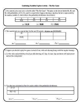 Image result for Random Variable Activity
