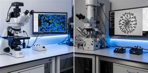 Image result for Light Microscope vs Electron Micrographs