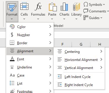 Image result for Excel Alignment Settings