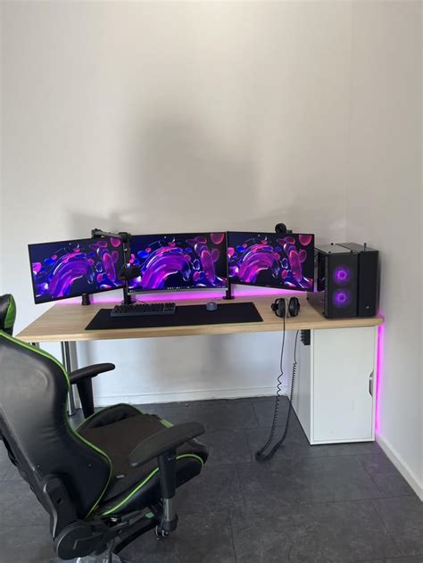 Image result for Clean Gaming Setup