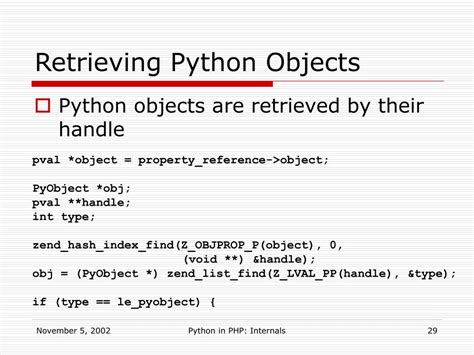 Image result for How to Retrive an Object in Python