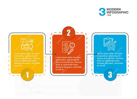 Image result for Three Step Process Graphic