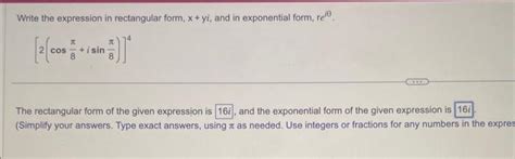 Image result for Rectangular Form to Exponential Form