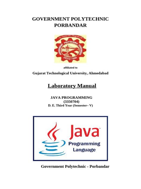 Toradh íomhá ar Java Lab Manual BCA