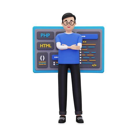 Image result for Developer 3D Vector PNG