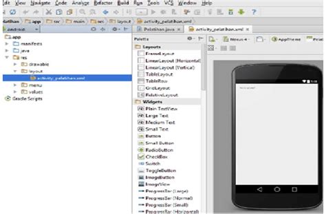 Image result for Android Studio Mobile App Design