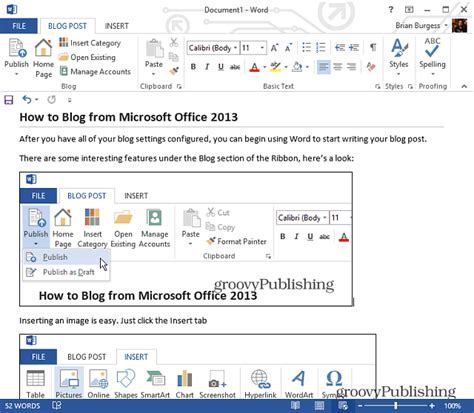 Blog Style in Word に対する画像結果