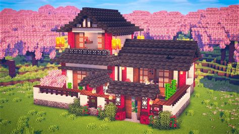 Minecraft | How to build a Japanese House - YouTube