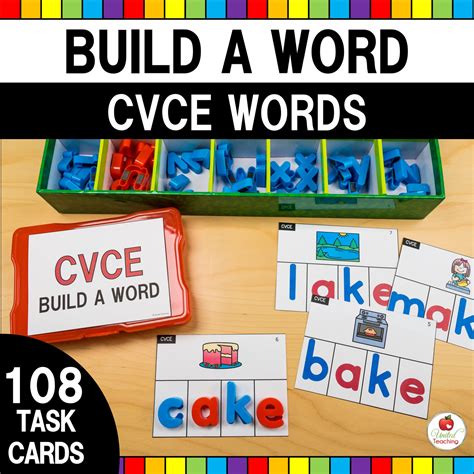 Image result for CVCe Word Task Box