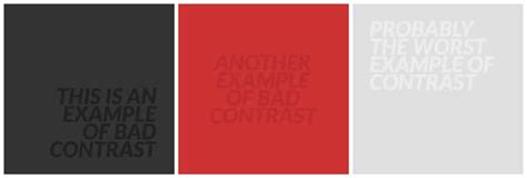 Image result for Bad Contrast Principles of Design