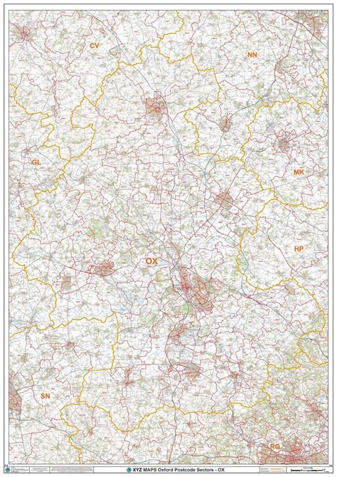 Oxford Postcode Map に対する画像結果