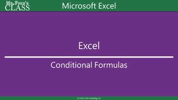 Image result for Microsoft Excel Conditional Formula
