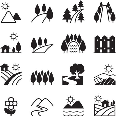 Free Vector Landscape Icon に対する画像結果
