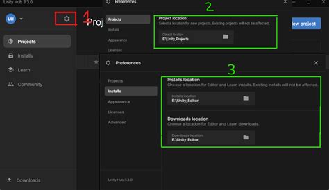 Unity Hub Unable to Create Project に対する画像結果