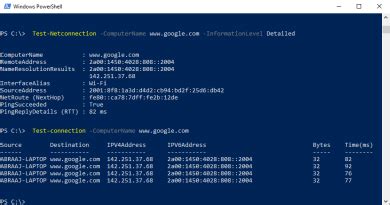 Image result for Test Connection PowerShell