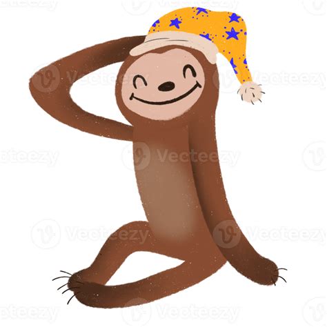 cute sloth cartoon 29570608 PNG