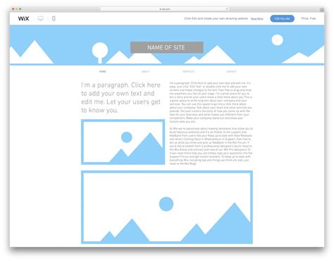 Image result for Empty Website Template HTML