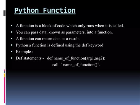Image result for Key Words in Python PPT