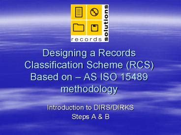Image result for Records Classification Scheme