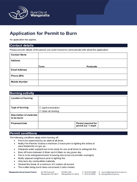 Image result for Cal Fire Burn Permit Application Form