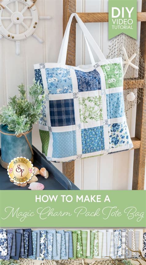 Image result for Charm Pack Tote Bag Tutorial