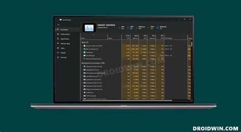 Bildergebnis für Task Manager Windows 11 Dark Mode