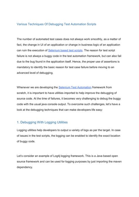 Image result for Test Script with Depedency