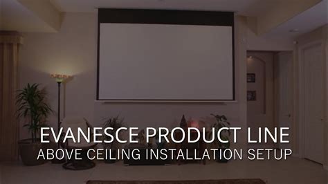 Image result for Installing Electric Projector Screen