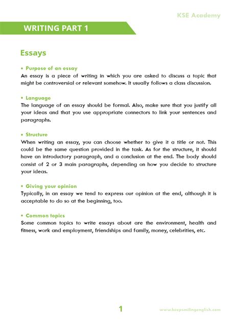 Image result for Writing Essay Tips PDF