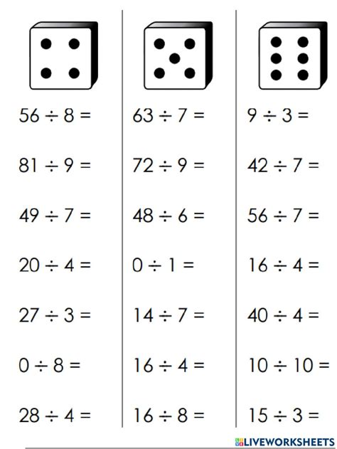 Image result for 3rd Grade Math Worksheets Multiplication and Division